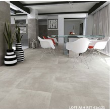 LOFT ASH Rettificato: Γκρι Ματ 61x121cm 